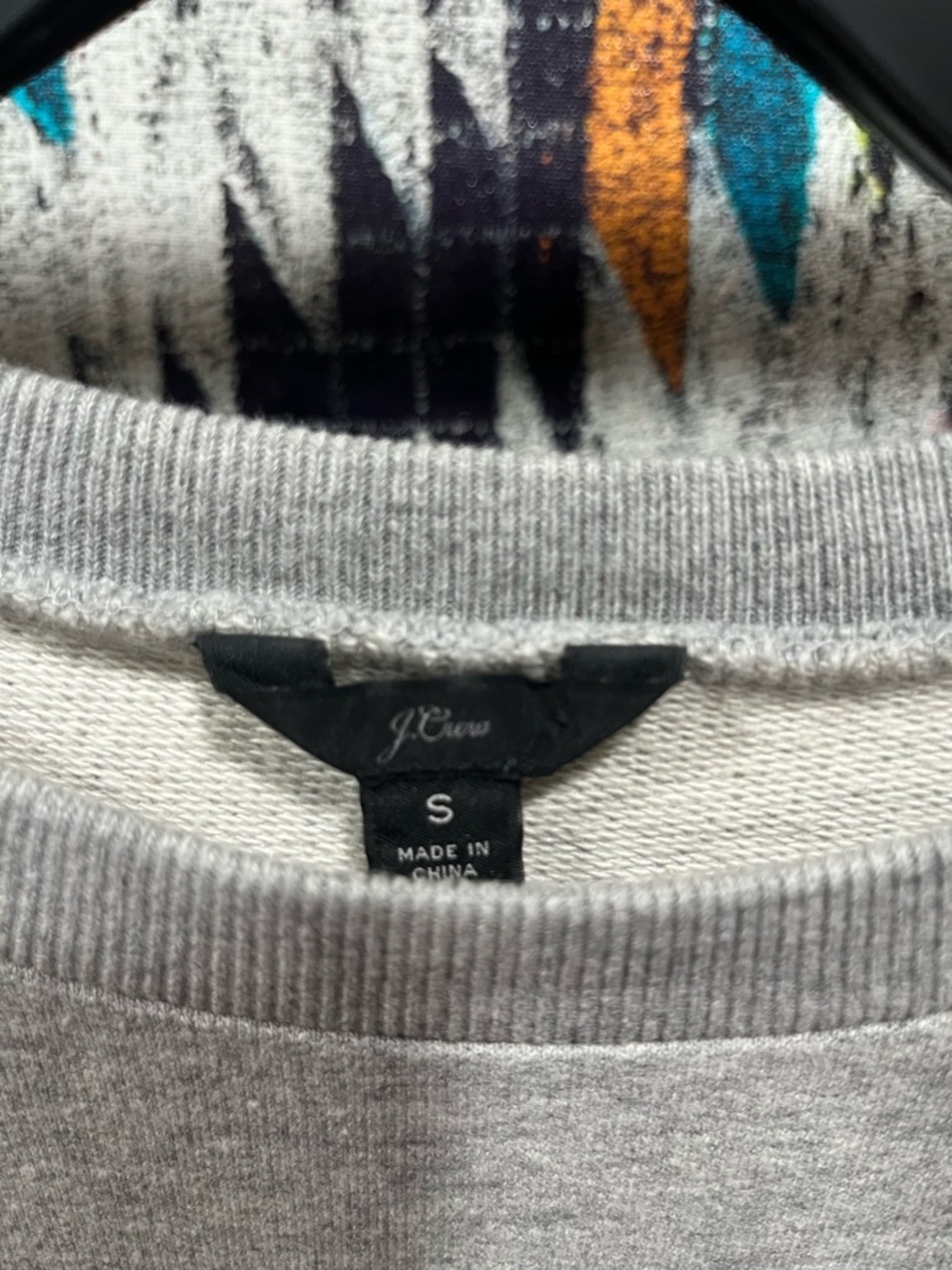 J Crew Brooklyn Grey Crewneck Sweatshirt - Picture 2 of 5